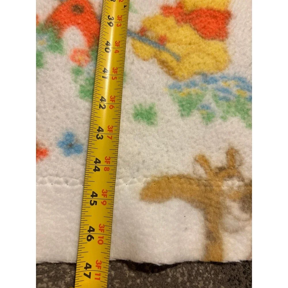 Vtg Disney Winnie The Pooh & Friends Baby Banket Beacon Cannon Mill Classic rare
